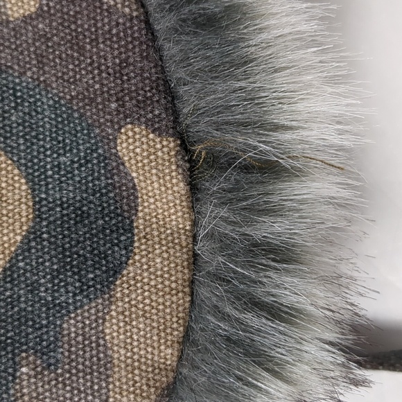 NWT SIMONS Camo Faux Fur Trapper Hat Size Small - Picture 6 of 6